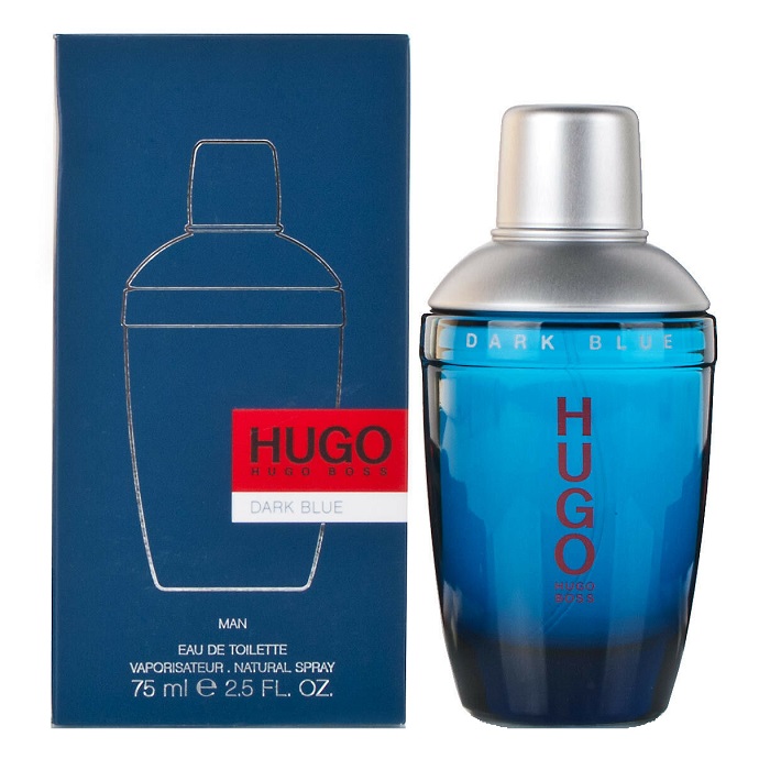 Hugo Dark Blue Cologne by Hugo Boss 2.5oz Eau De Toilette Spray for men
